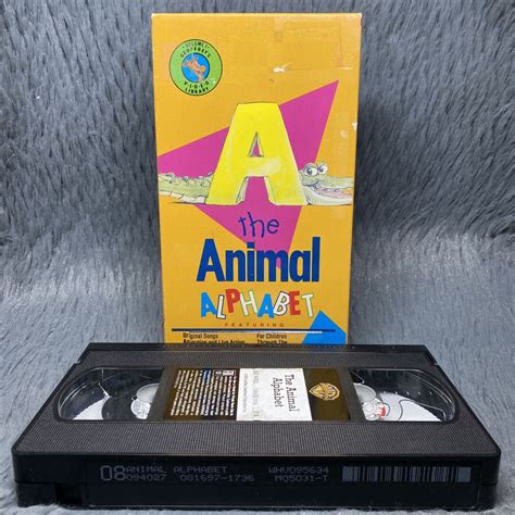 animal alphabet vhs|More.